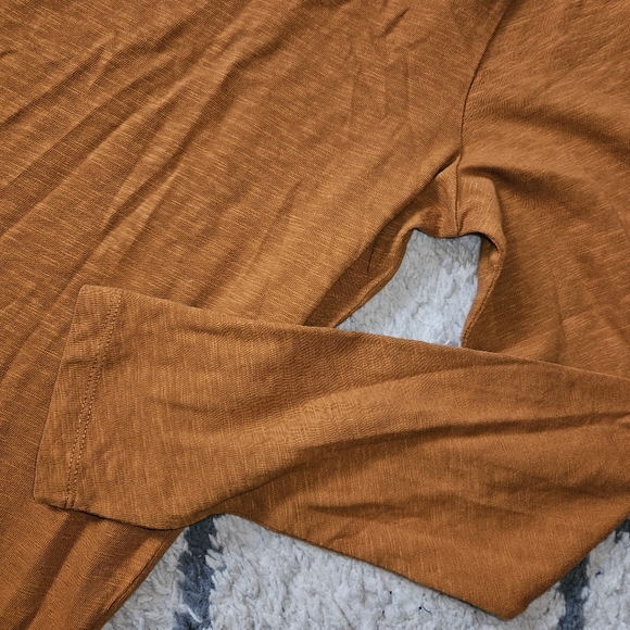 J. Crew girlfriend long sleeve tee large new with tags - Picture 3 of 5